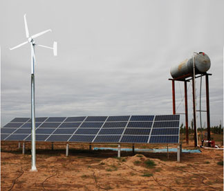 1500W Solar Wind Energy Set Used by More Place