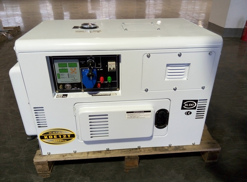 AC Single Phase 10kw Silent Diesel Generator for Shop Use (diesel genset set)