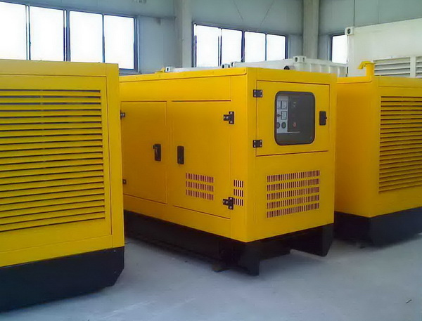 Soundproof Natural Gas Generator Set (550kVA)