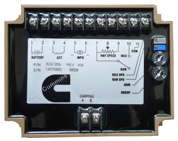 Cummins Engine Speed Control Unit Speed Governor 3037359