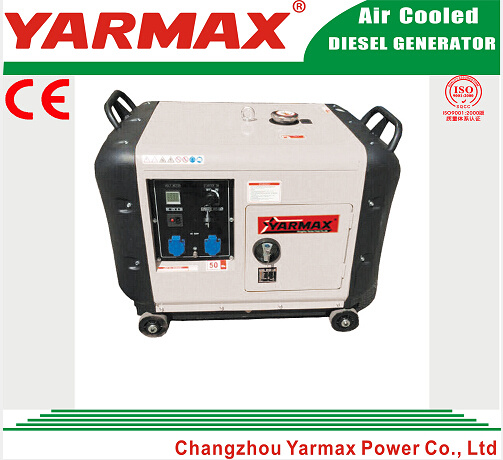 6kVA Single Cylinder Air Cooled Silent Type Diesel Generator