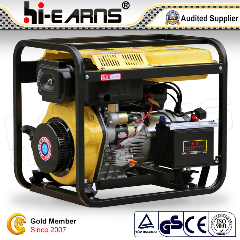 5kw Portable Diesel Engine Power Generator Set (DG6000E)
