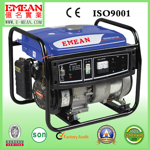 Portable Gasoline Generator 0.5kw-6kw (EM2700)