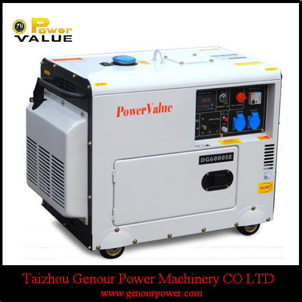 5kVA Silent Diesel Generator Price 5 Kw Diesel Generator (ZH6500DGS)