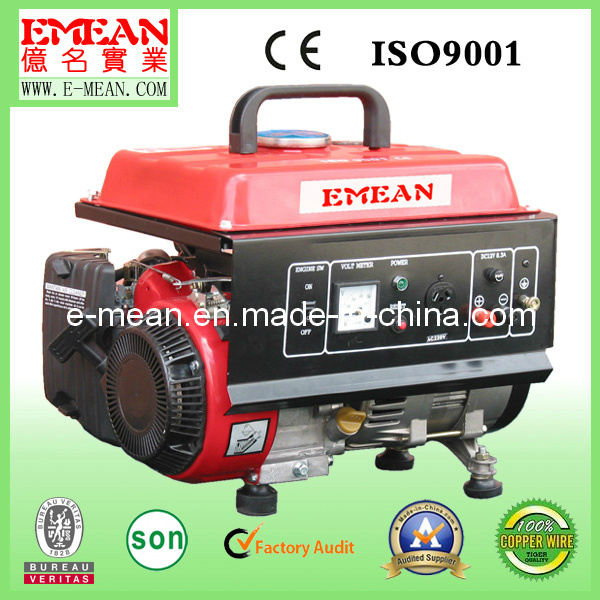 750W Single Phase Portable Gasoline Generator (EM1200)