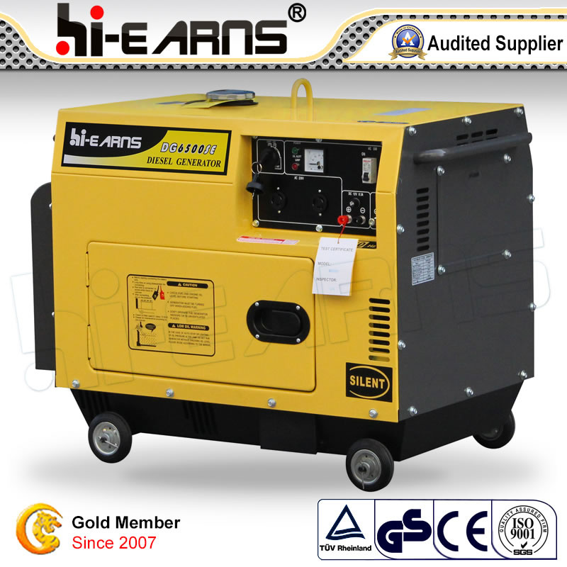 Small Diesel Generator with Digital Panel (DG6500SE)