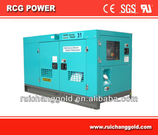 Silent Style Diesel Generator Set Powered Yanmar 13kVA/10.4kw