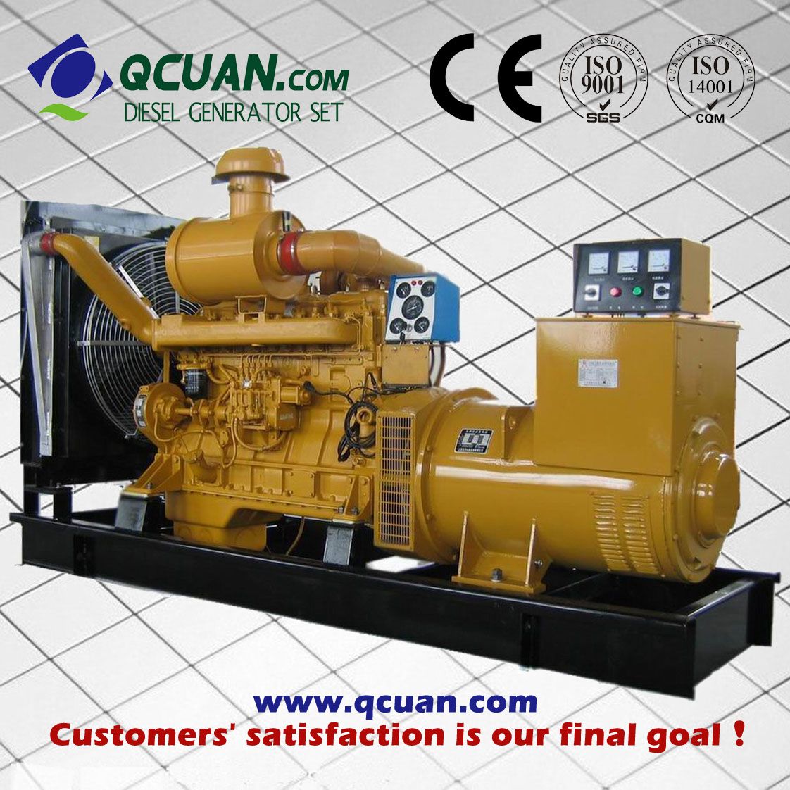 310kVA/250kw Sdec Diesel Generator Set (G128ZLD11)