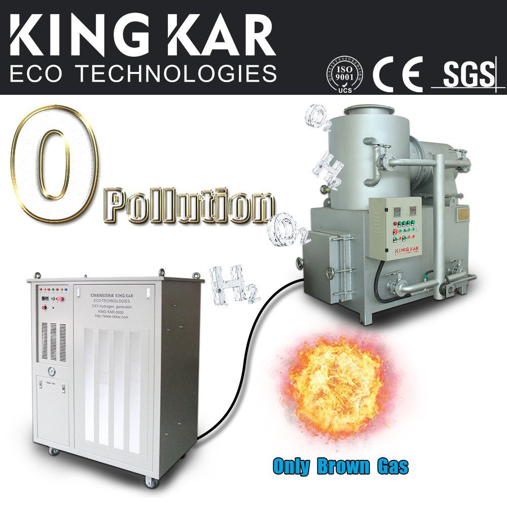 Hho Gas Generator for Incinerator Toilet