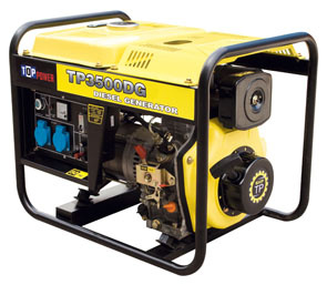 CE Approved, 3kw, Open Frame Portable Diesel Generator (TP3500DG)