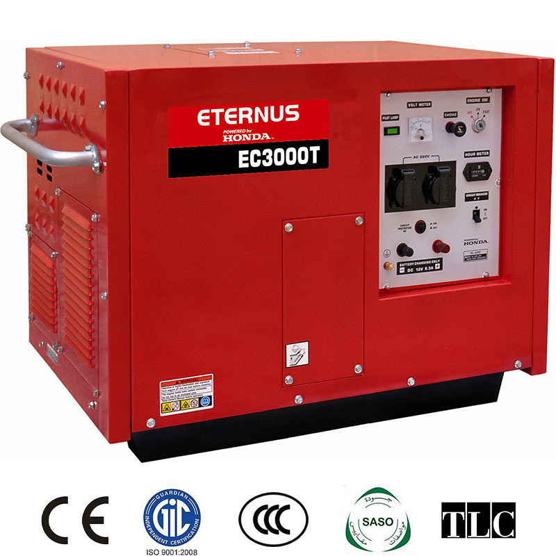 Complex 3kVA Brush Alternators (EC3000T)