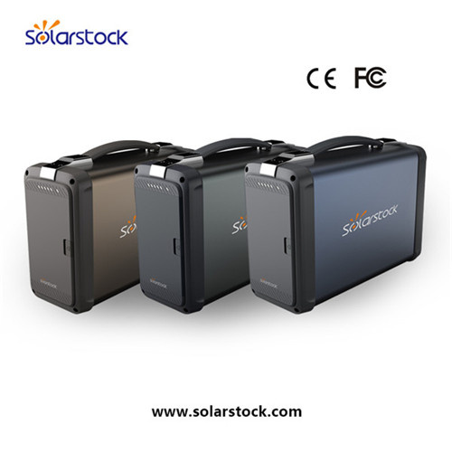Portable Solar Generator with Car Jump Starter for Traveling