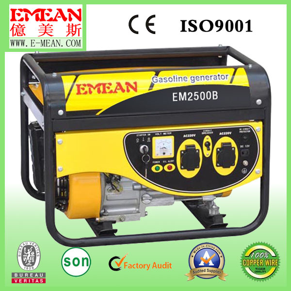 3000W Portable Hand/Key Start Gasoline Generator