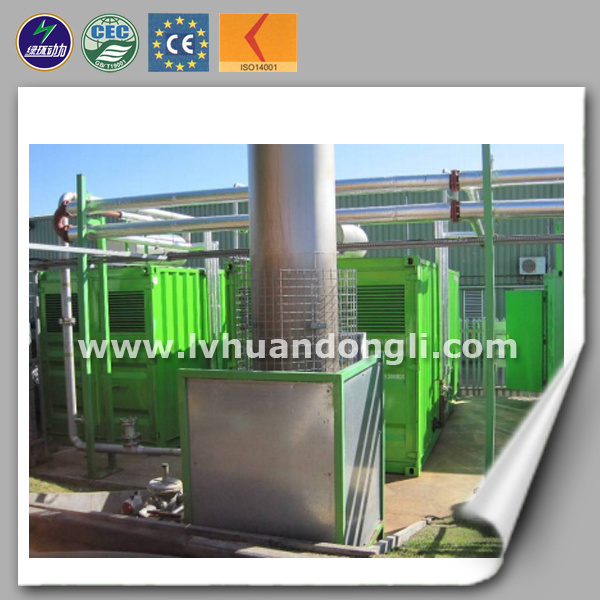 CE ISO 200kw Cummins Engine Natural Gas Silent Generator