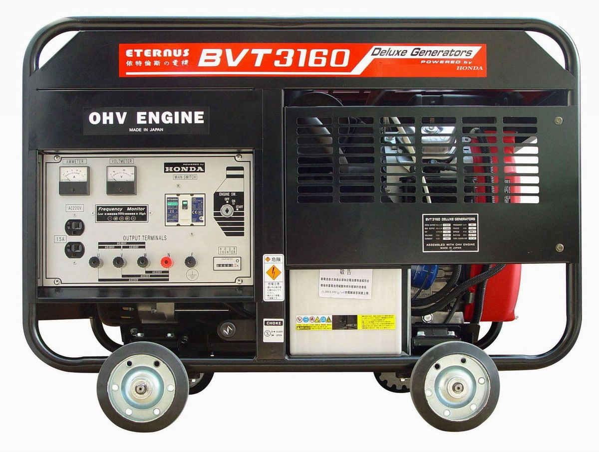 B&S Engine China Supplier Single Phase Portable Gasoline Generator