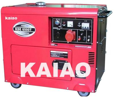 5kw Soundproof Diesel Generator (KDE6500T)