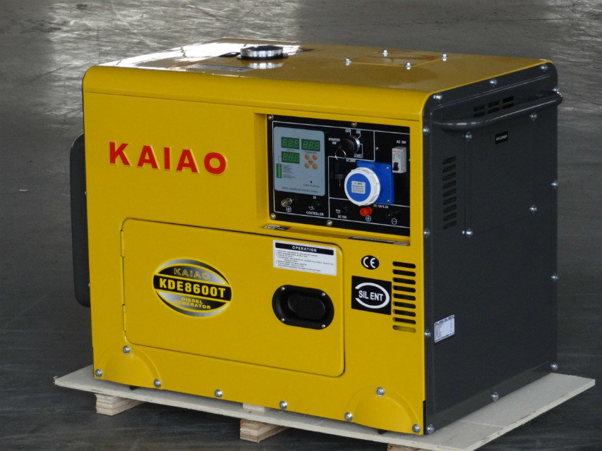 6kVA Silent Generator with Digital Panel Charming Design!