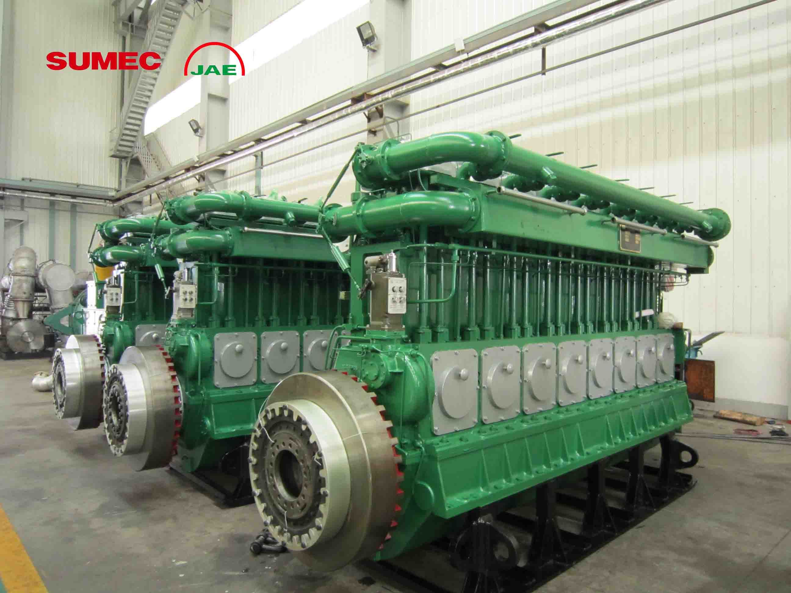 JAE 600rpm Natural Gas Generating Set 300-2000kw