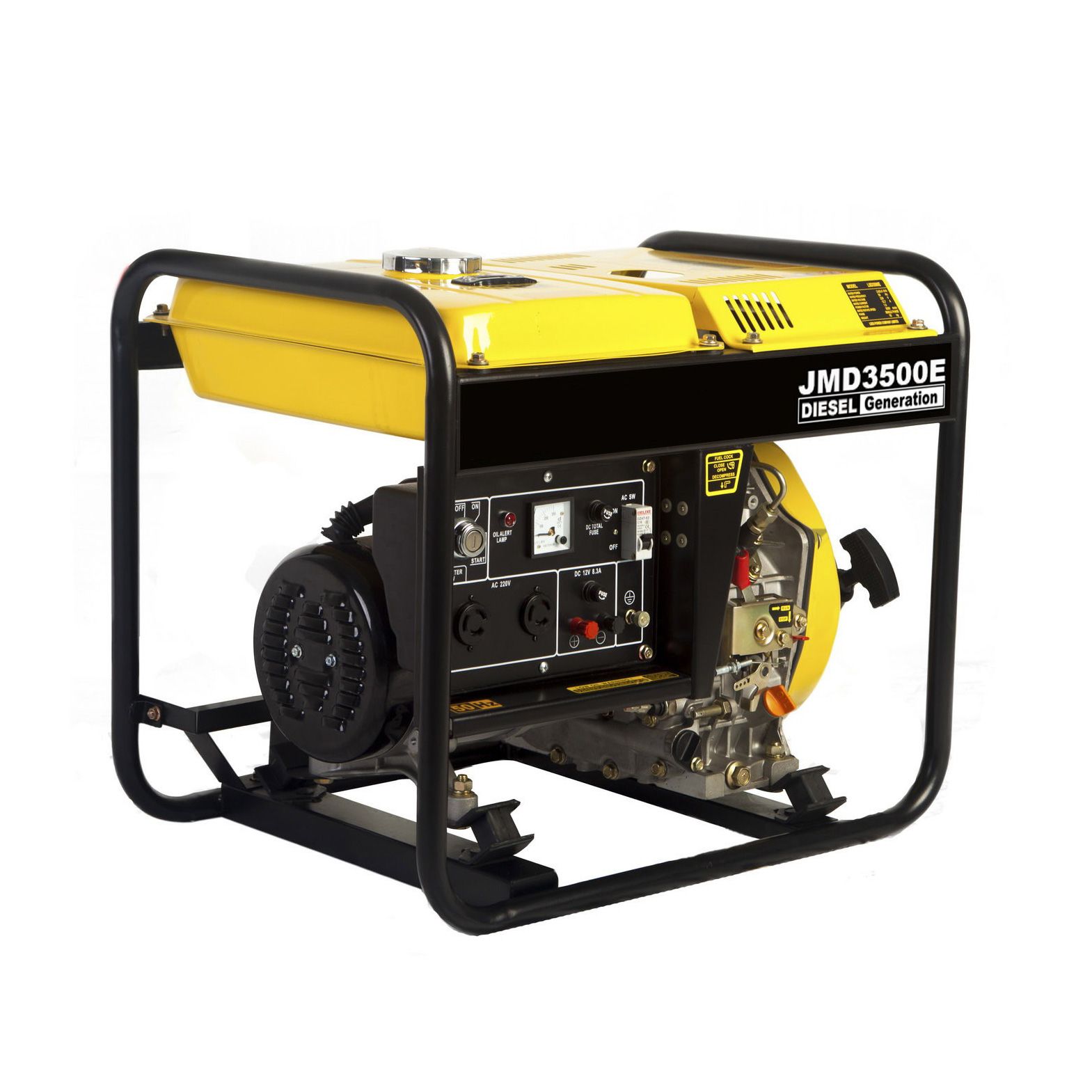 3.2kVA Portable Diesel Generator--Wind Cooling