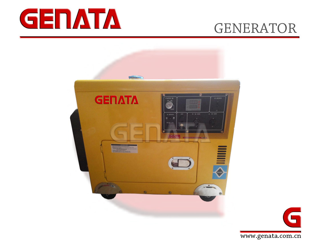 Silent Diesel Generator 5kw Generator (GRDE6500T)