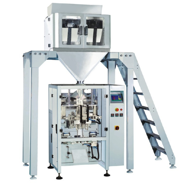 Cer 4 Heads Liner Weigher Vffs Packing Machine