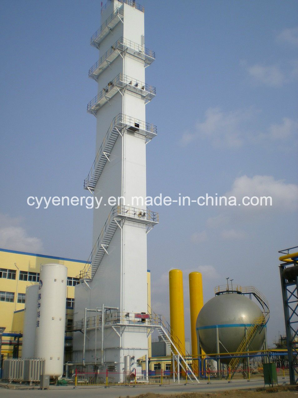 Asu Air Gas Separation N2 O2 Generation Plant
