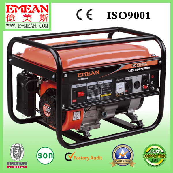 2.3kwkw Air Cooled Diesel Powered Generator Em2500A