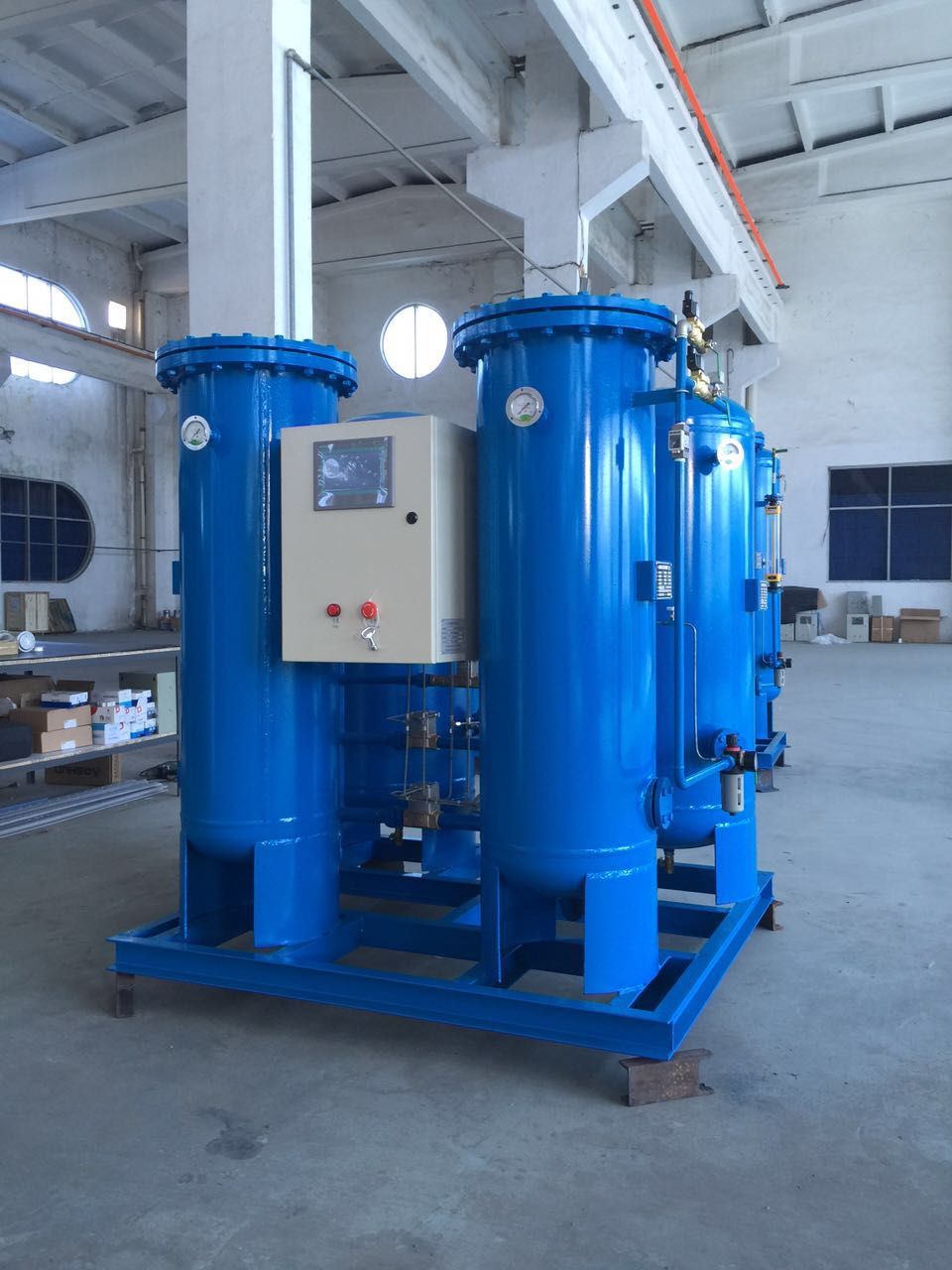 on Site Psa Oxygen Generator for The Treatment of Water and Wastewater.