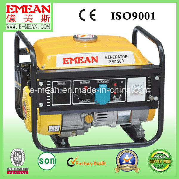 1000W Single Phase Power Petrol Home Gasoline Generator