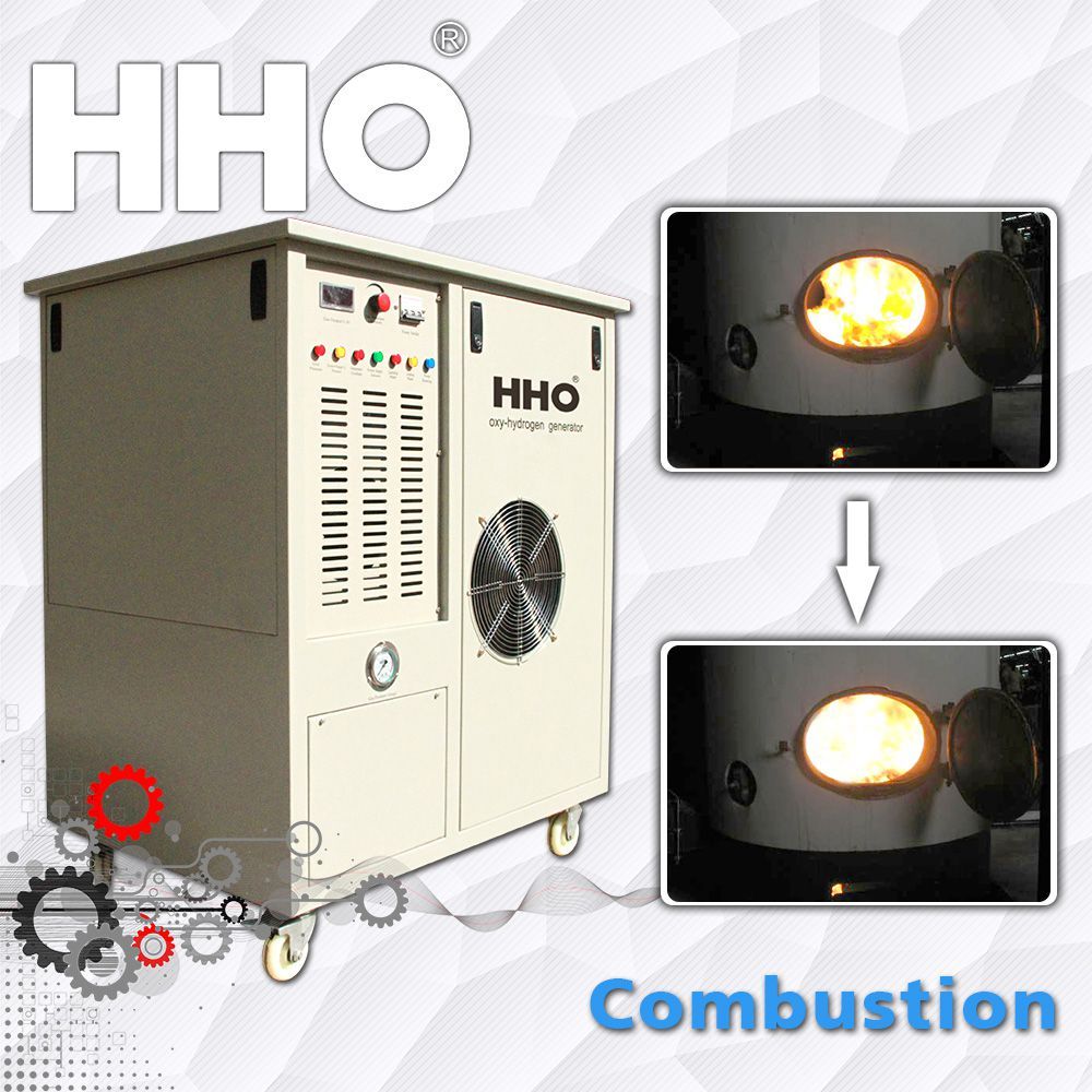 Hydrogen Gas Generator for Pulse Throw Incinerator
