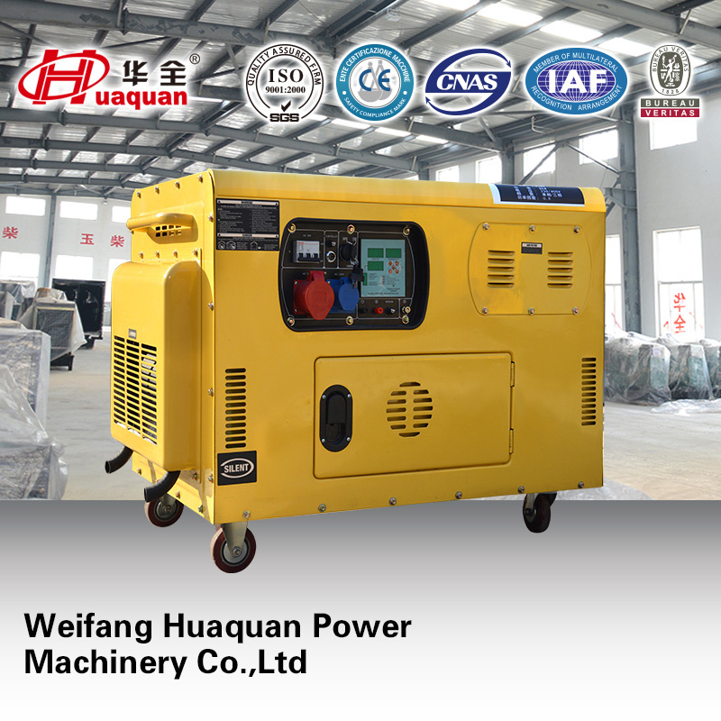 Household Low Fuel Consumption 8kw Silent Diesel Generator