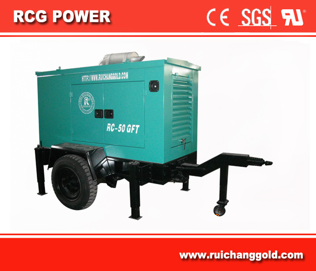 Trailer Type Cummins Generator 50kw/62kVA