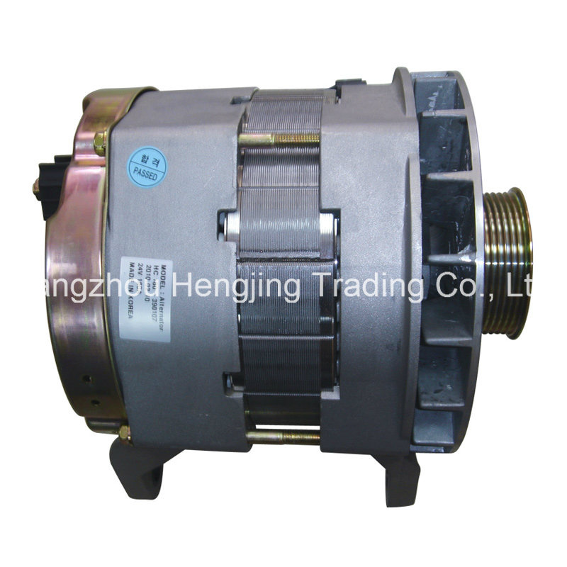 65.26101-7154A 24V 180A Bus Alternator for Doosan Genuine Parts