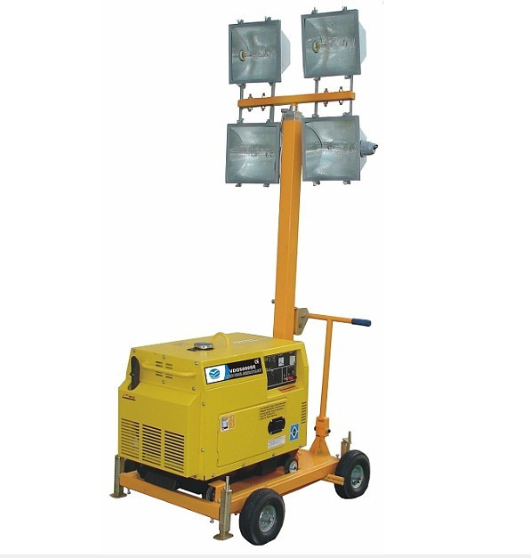 Mobile Light Tower Diesel Generator