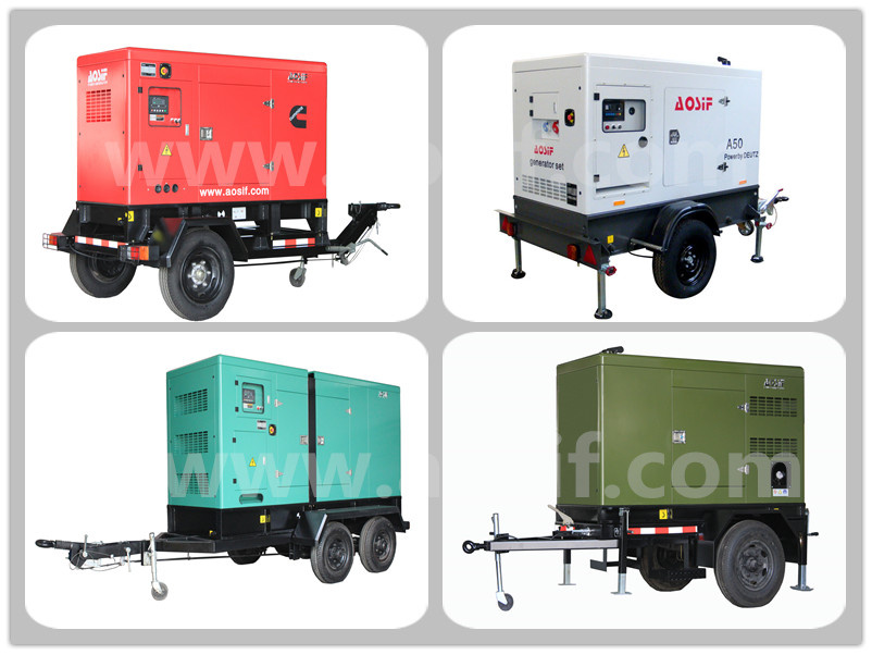 Hot Products! Aosif AC 250kVA Mobile Trailer Generator