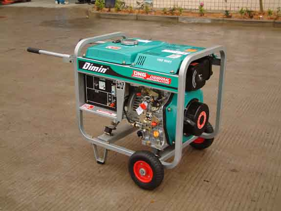 Diesel Generator (3kw-5kw Single Phase CE EPA)