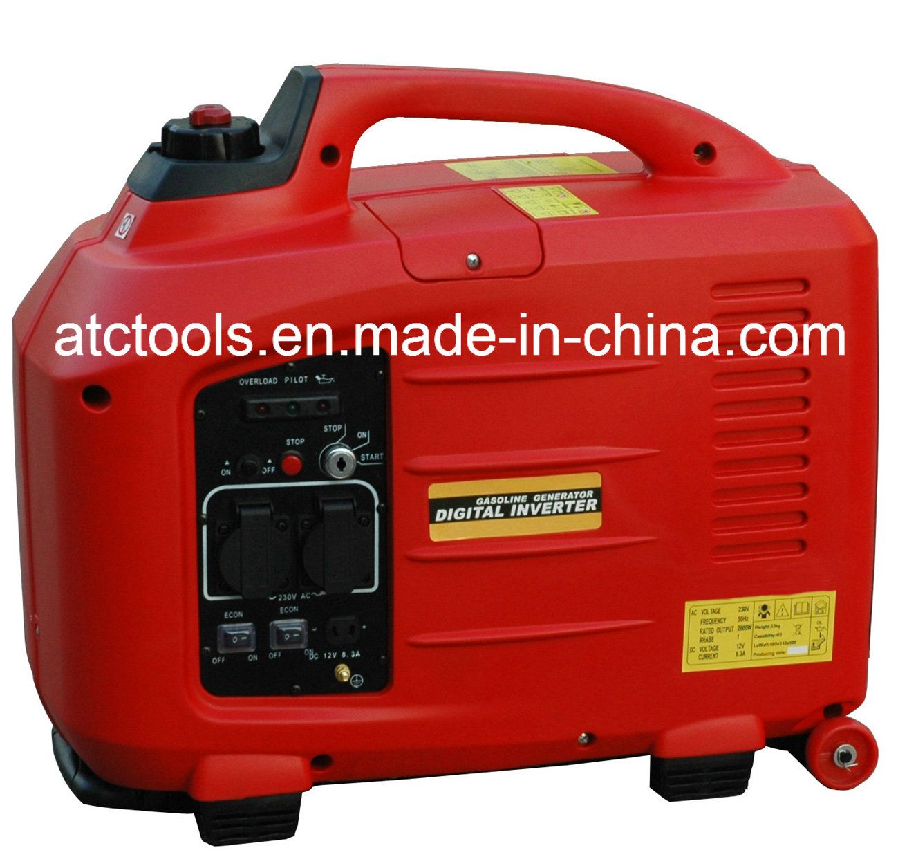 2600W CE Carb Gasoline Digital Inveter Generator