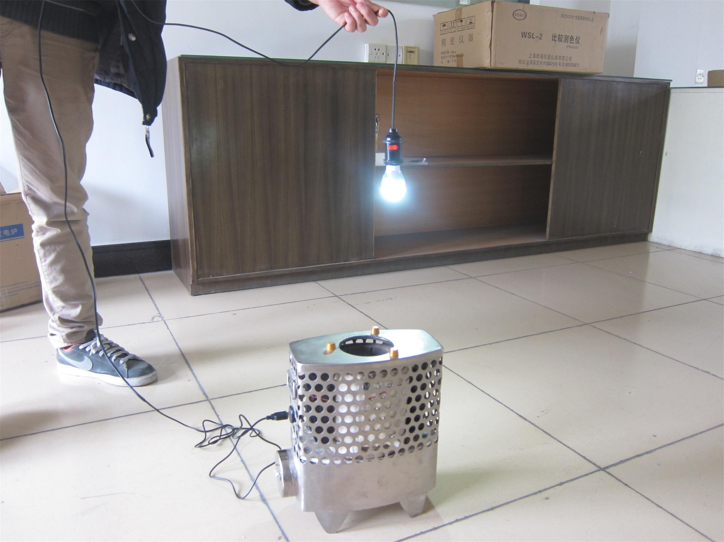 Lighting and Charging Cell Phone Thermoelectric Stove Generator Mini Size