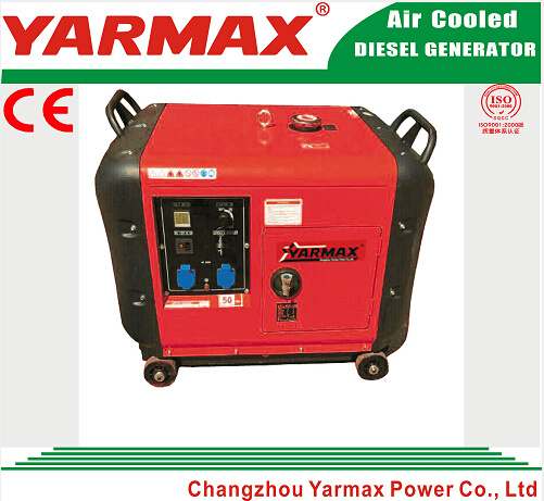5kVA Air Cooled Silent Type Diesel Generator
