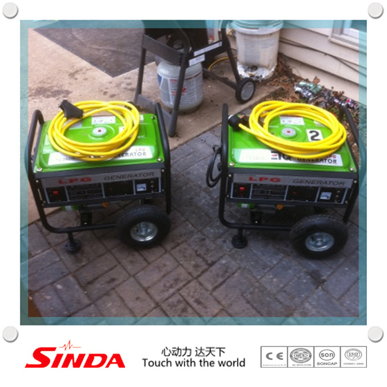 1500W Portable Home LPG Generator Classic Designs