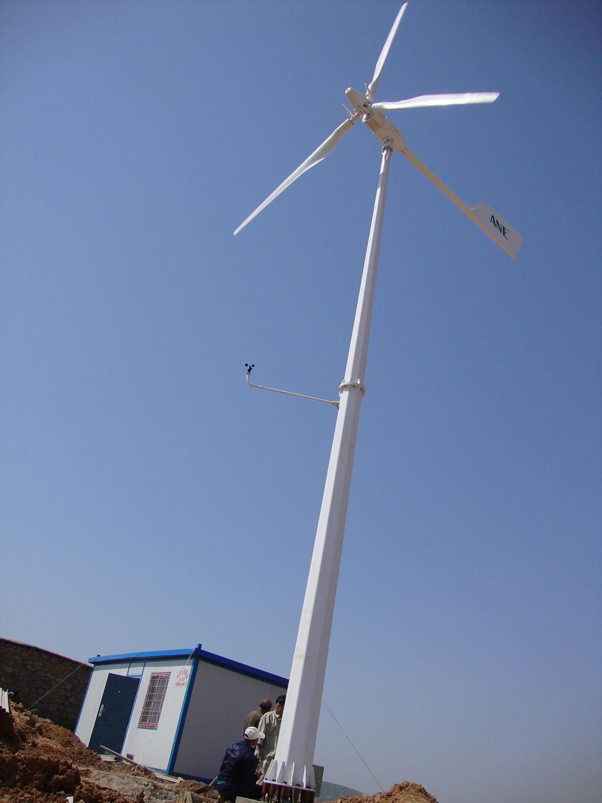 Turbine Generator System for Home Use with 18m Tower