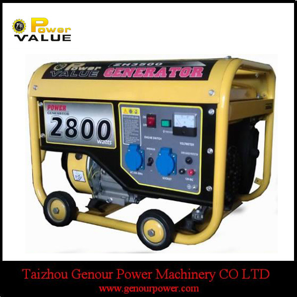 Copper Alternator China 2.5kw Gasoline Inverter Generator