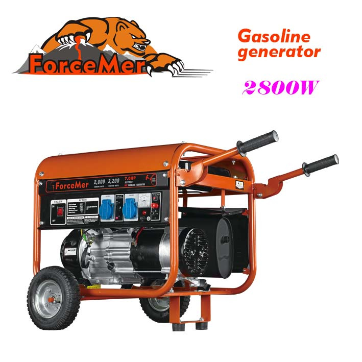 Three-Phase, 2.8kw Portable Gasoline Generator (AG3200b-1)