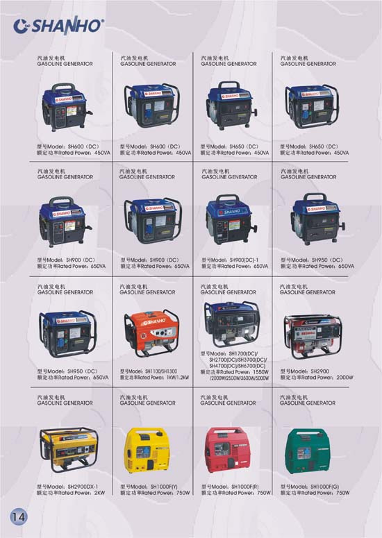 Gasoline / Diesel Generators (Series)