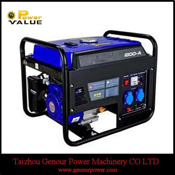 Gasoline Power 12V DC Generator Low Rpm Generator
