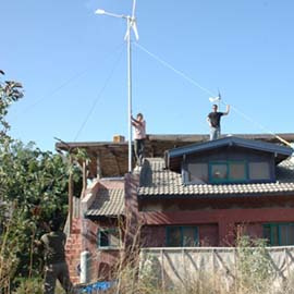 Small Wind Turbine Generator 1000W for Home Power