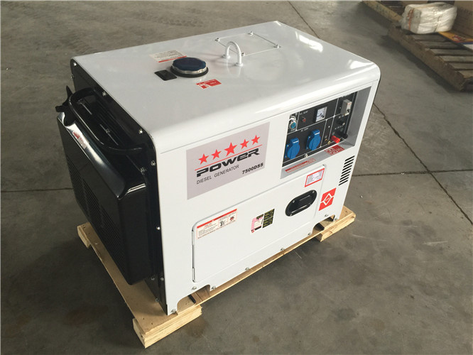 Diesel Silent Generator 6.0kVA Sh6500ds