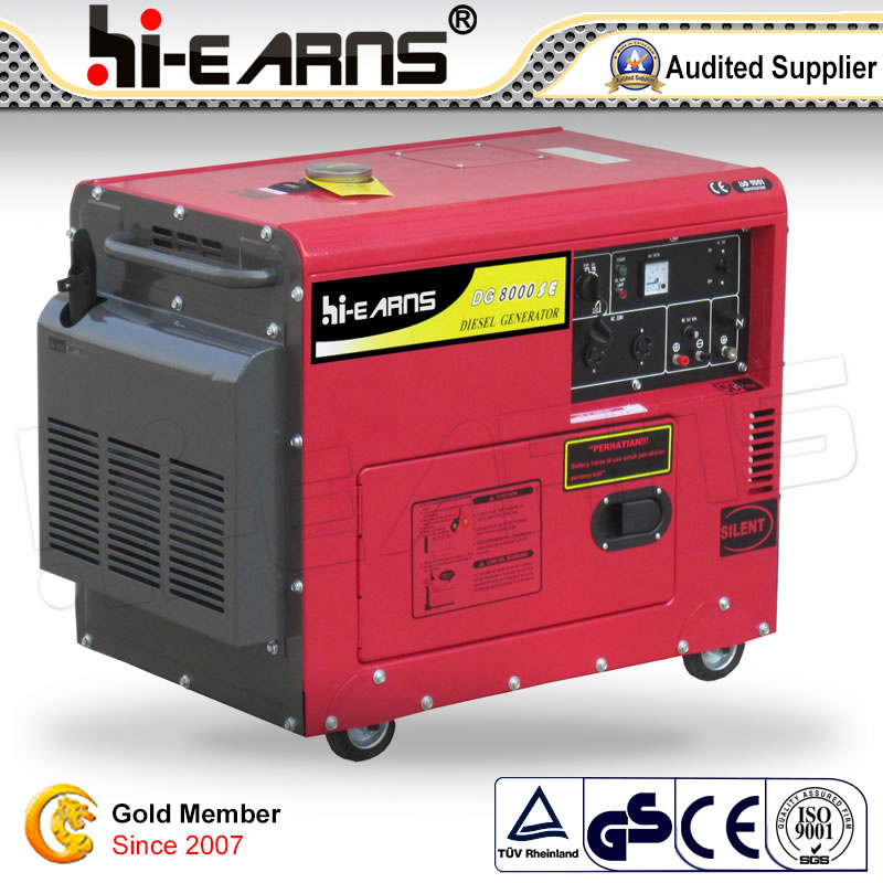 Portable 5.5kw Generator (DG8000SE)