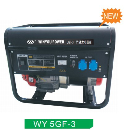Portable Electric Start Generator 5.0kw/5.0kVA