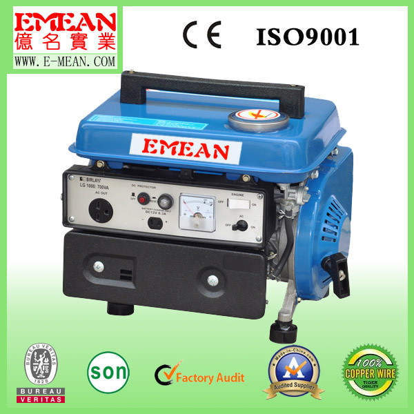 600W Portable Small Petrol Gasoline Generator